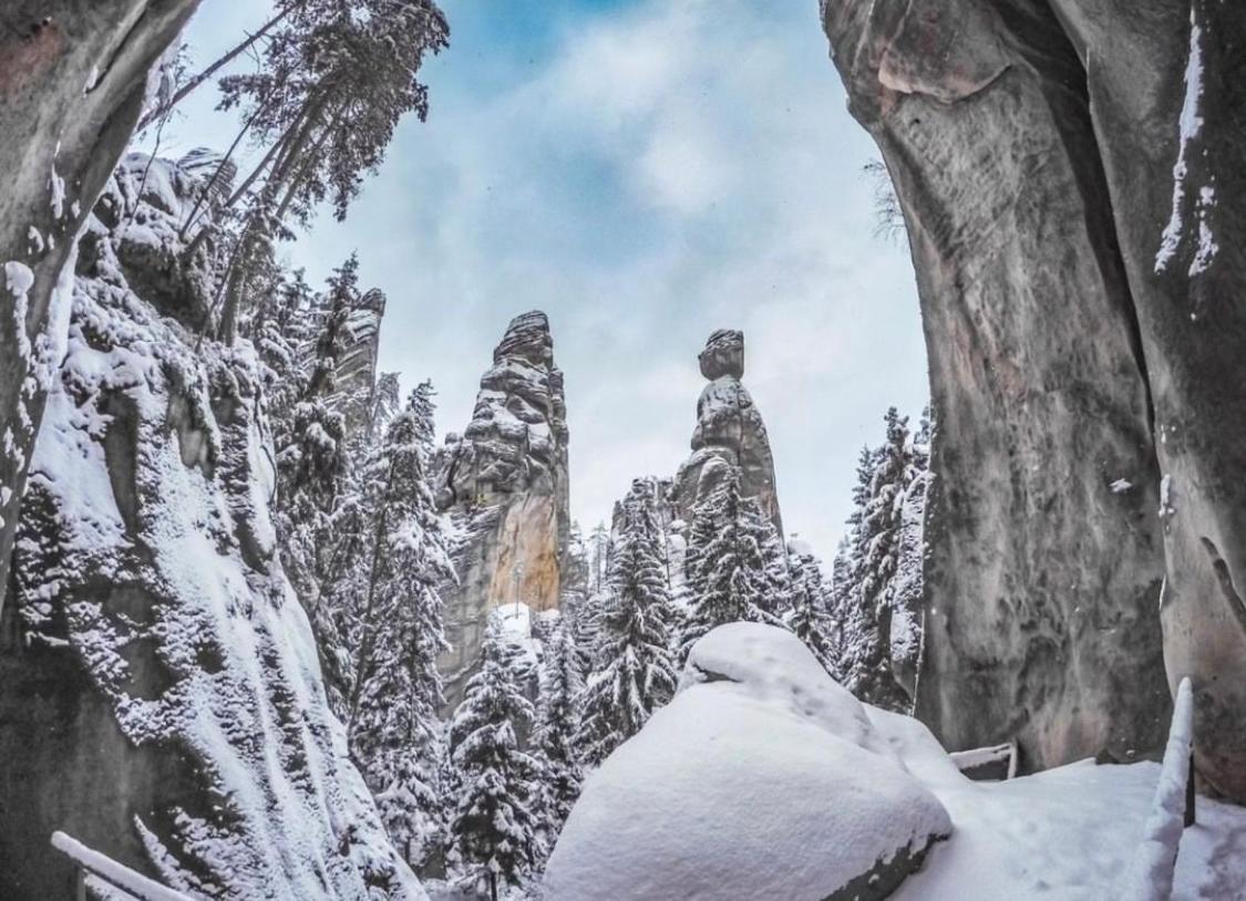 Apartman Teplice Nad Metuji Bagian luar foto